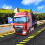 delivery truck driver simulator android application logo